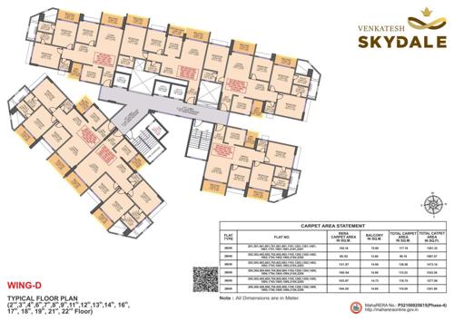  skydale-phase-4 Skydale Phase 4 Cluster Plan For 2nd,3rd,4th,6th 7th,8th,9th,11th,12h,13th,14th, 16th 17, 18t, 19, 21t, 22nd Floor