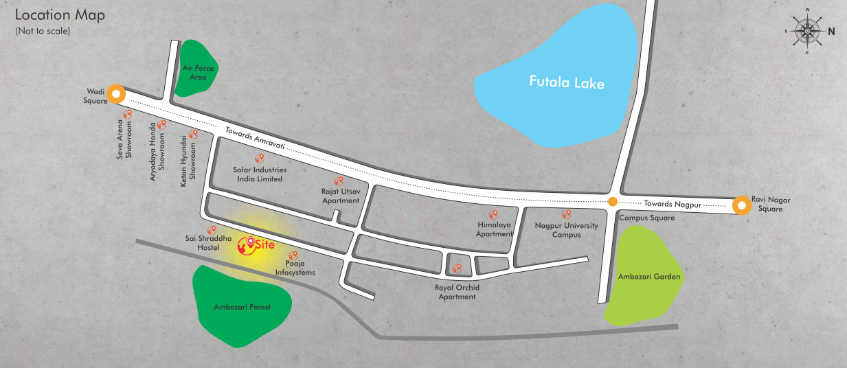 regency Location Plan
