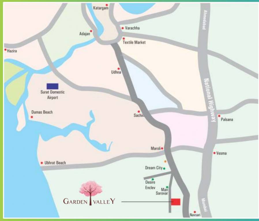 garden valley Location Plan