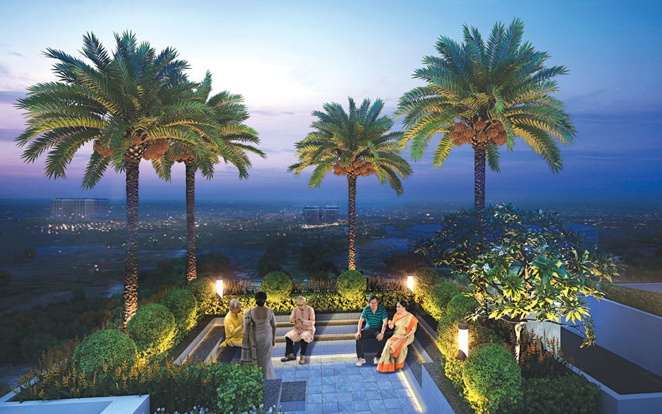  galaxia phase iii Senior Citizen Sitout