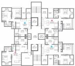 D Cluster Plan For Typical Floor Plan  goodwill-breeza-phase-2 D Cluster Plan For Typical Floor Plan