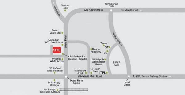  sai-residency Location Plan