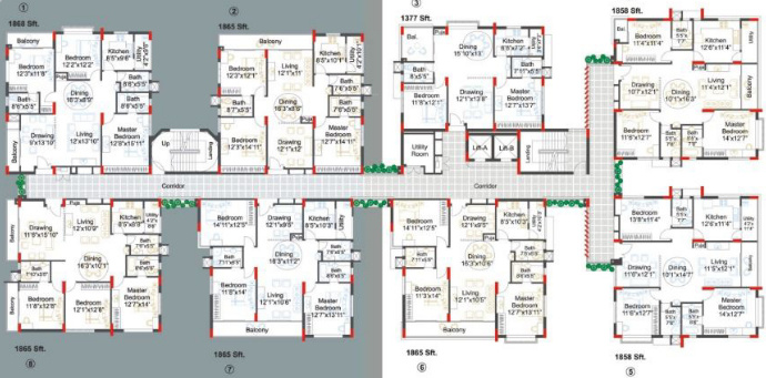  fortune fields gardenia Pine, Maple And Cedar Cluster Plan