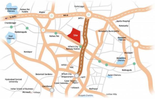  fortune-fields-gardenia Location Plan