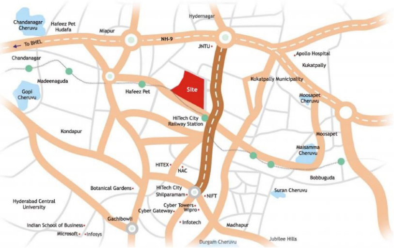  fortune fields gardenia Location Plan