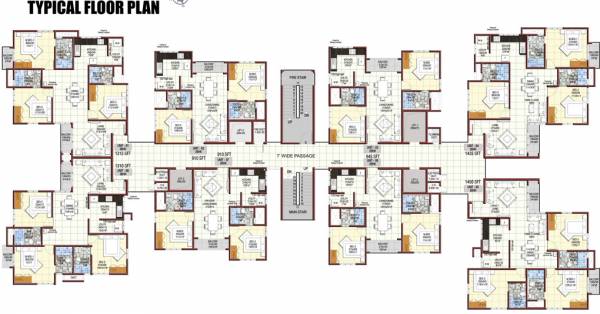  lotus Lotus Cluster Plan From  To 15th Floor