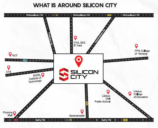 silicon-city Location Plan
