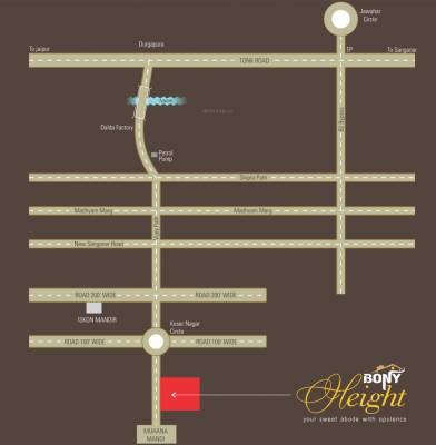  heights Location Plan