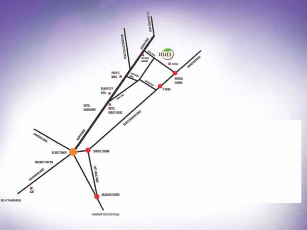 Location Plan arcadia-greens Location Plan