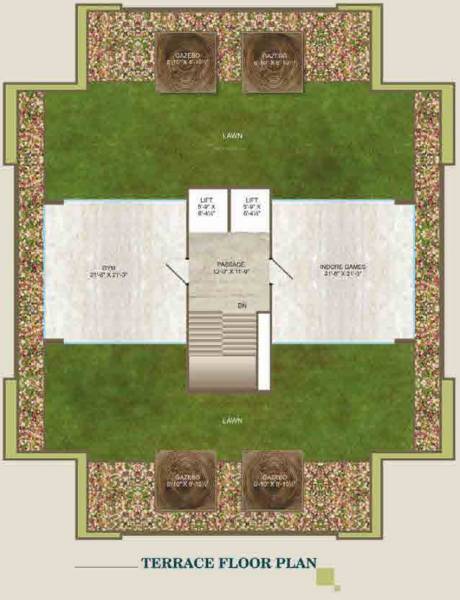  quince Blu Quince Terrace Cluster Plan