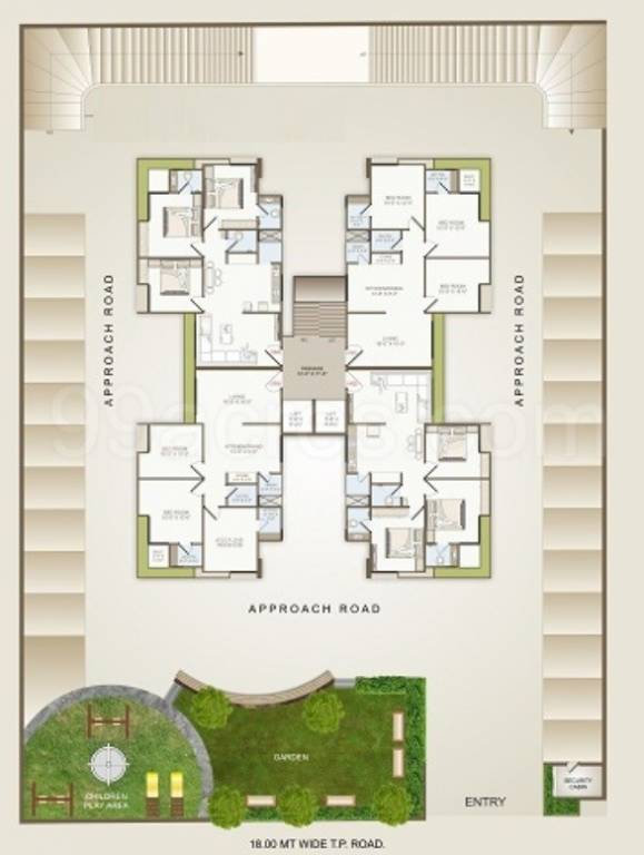 quince Blu Quince Typical Cluster Plan
