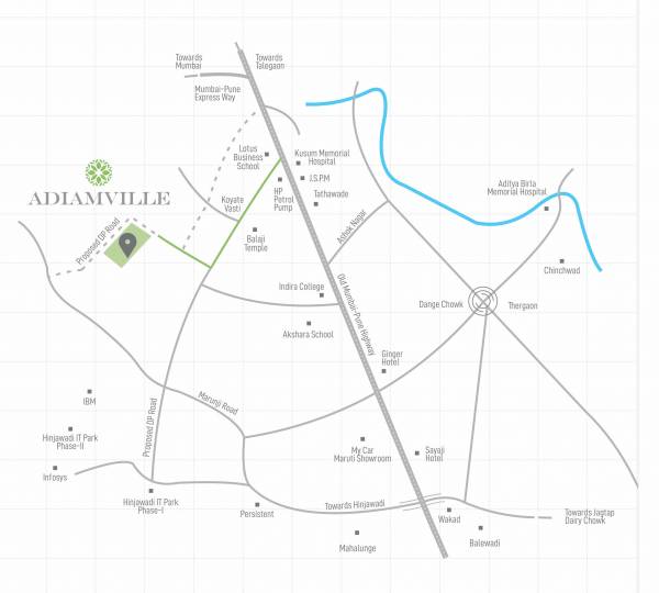  adiamville Location Plan