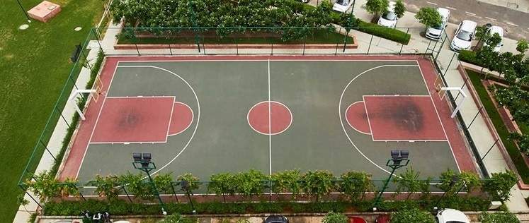 rangoli Basketball Court