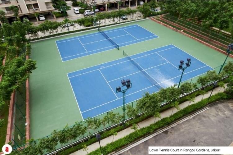 rangoli Lawn Tennis Court