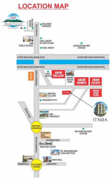  valley Location Plan