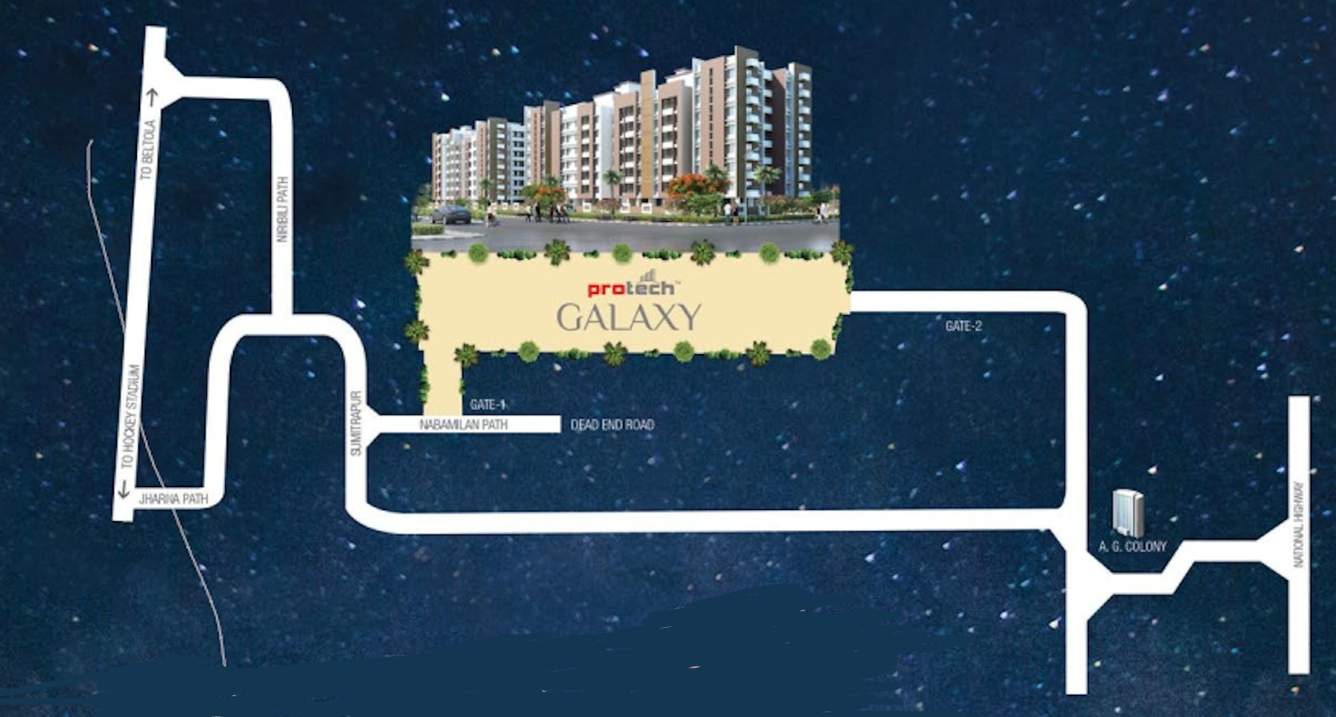  galaxy Location Plan