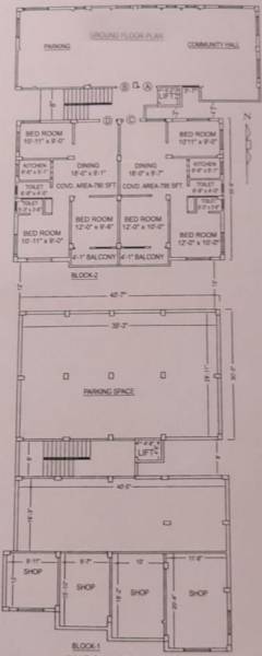  apanjan-enclave Block A Cluster Plan