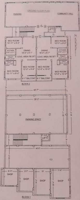  apanjan enclave Block A Cluster Plan