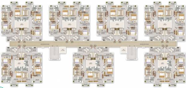  empire Block C Cluster Plan from 1st to 5th Floor