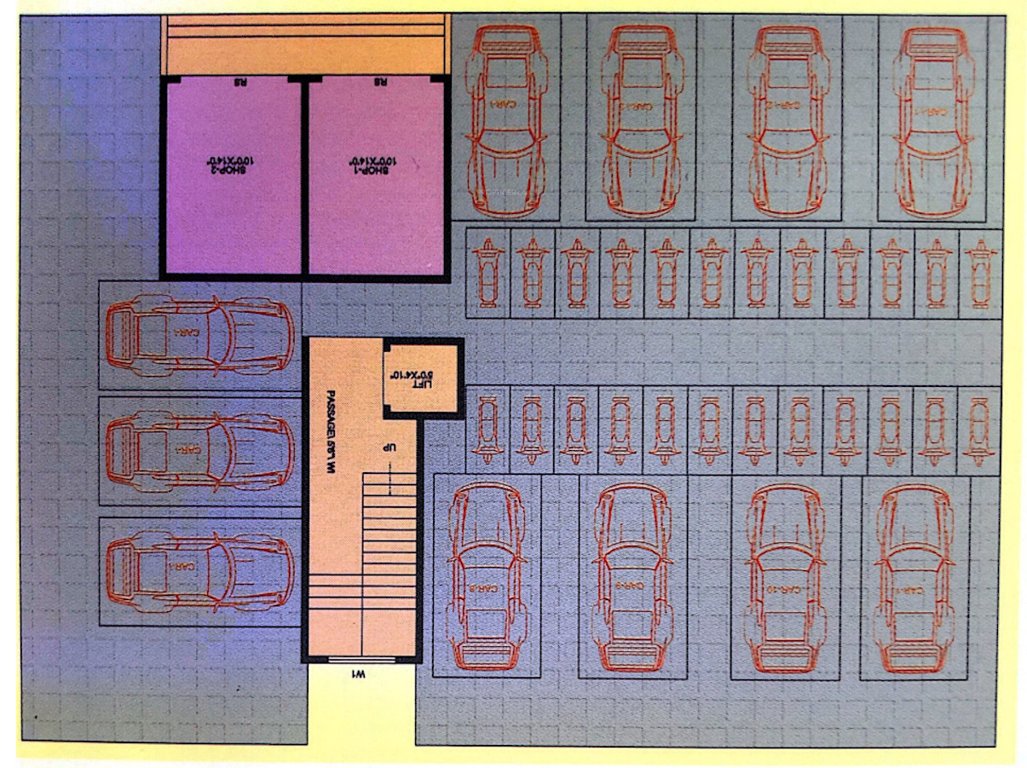 apartment Cluster Plan for ground Floor