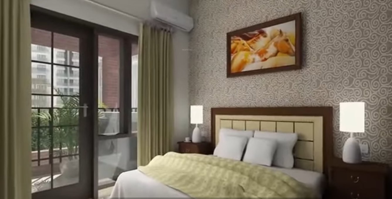  central courtyard garden Bedroom