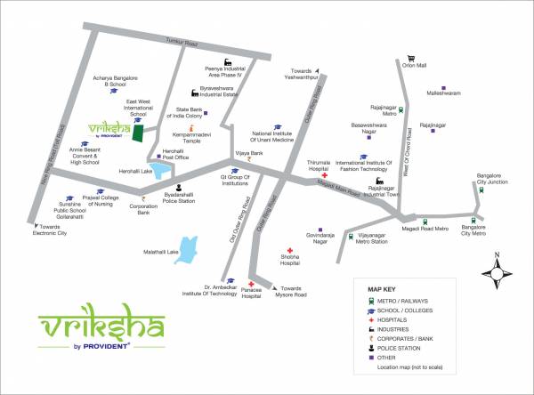  vriksha Location Plan