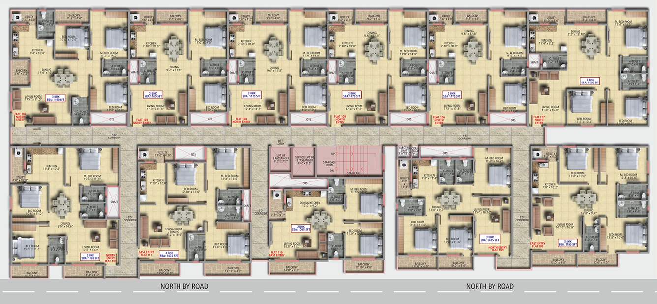  sai sapphire Cluster Plan