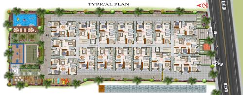  bhoomika-sunrise Bhoomika Sunrise Cluster Plan from 1st to 4th Floor
