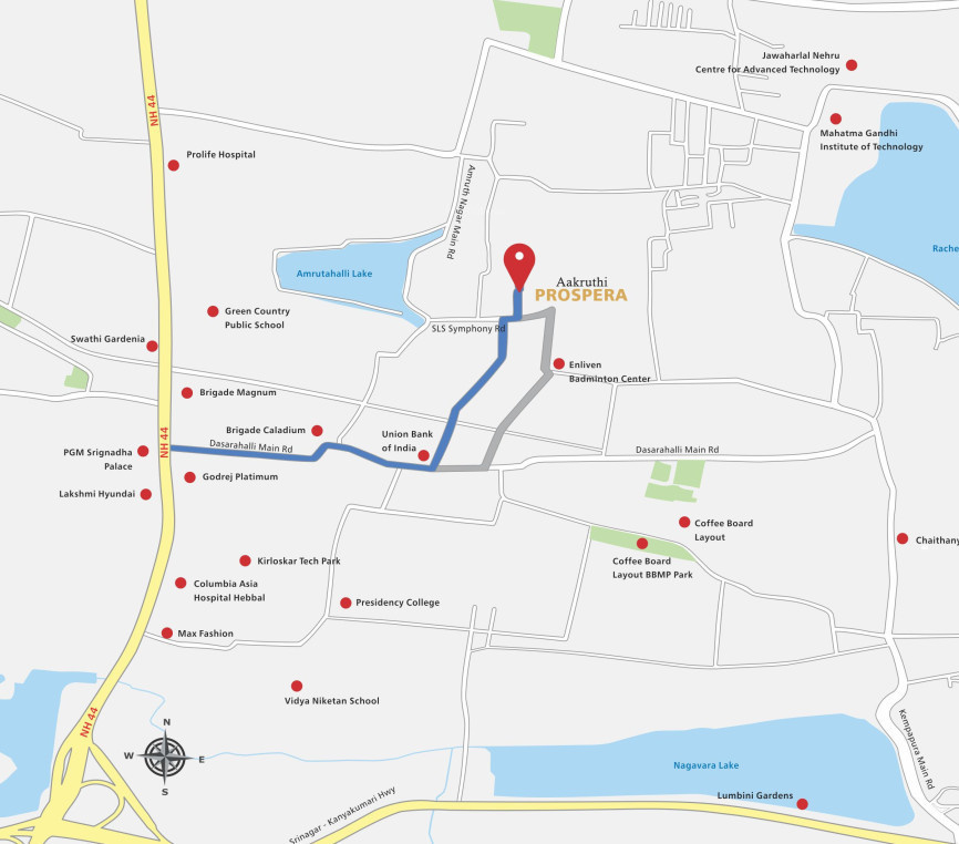  prospera Location Plan