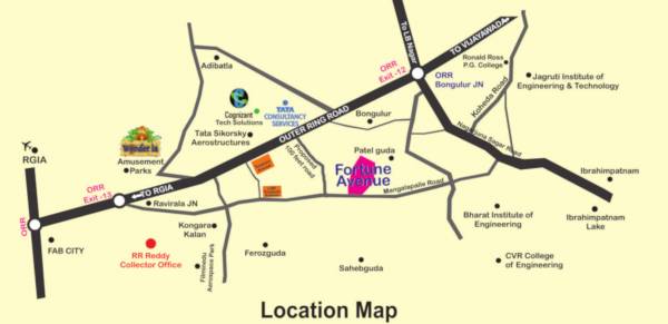  fortune-avenue Location Plan