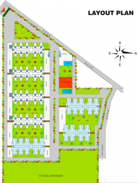  sky-garden Layout Plan