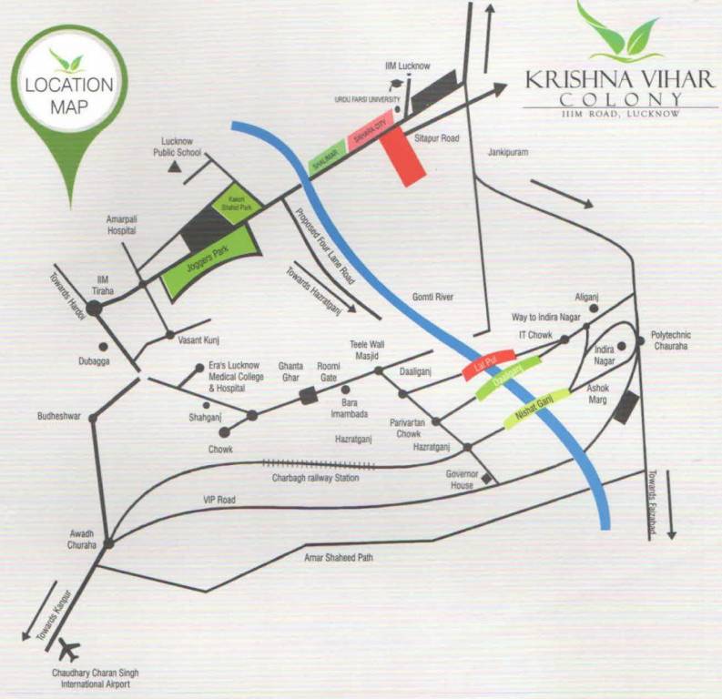  colony Location Plan