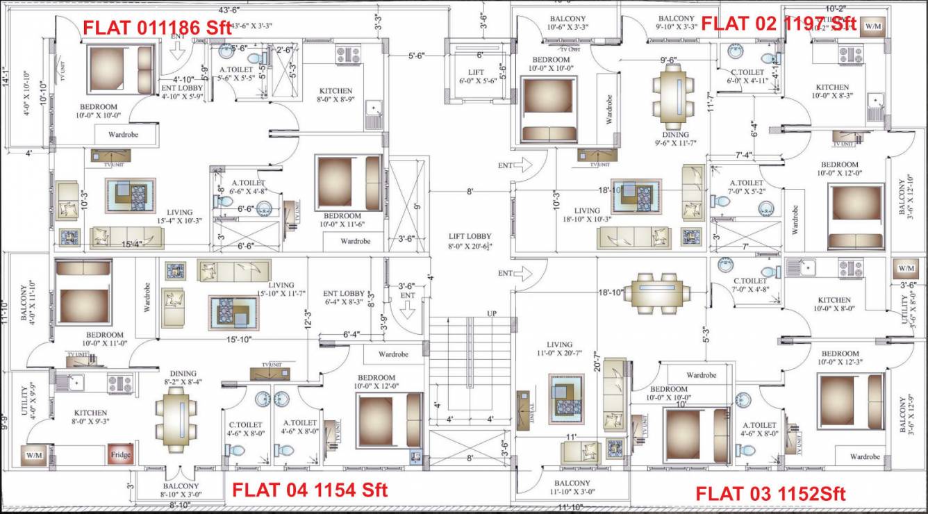  grandiose Grandiose Typical Cluster Plan