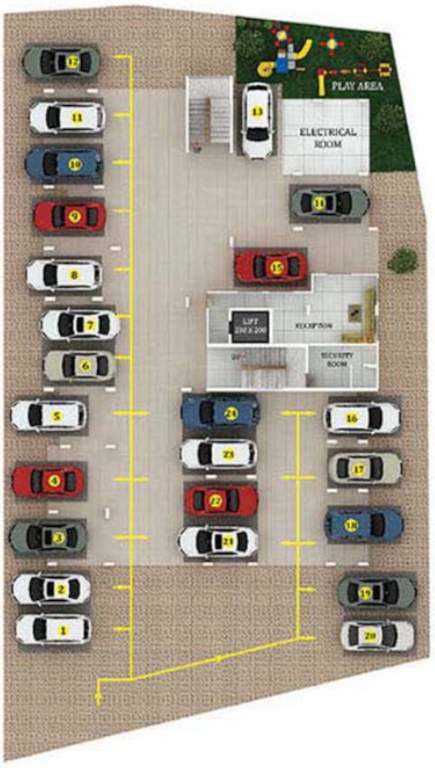  santa maria Dreamflower Santa Maria Stilt Cluster Plan