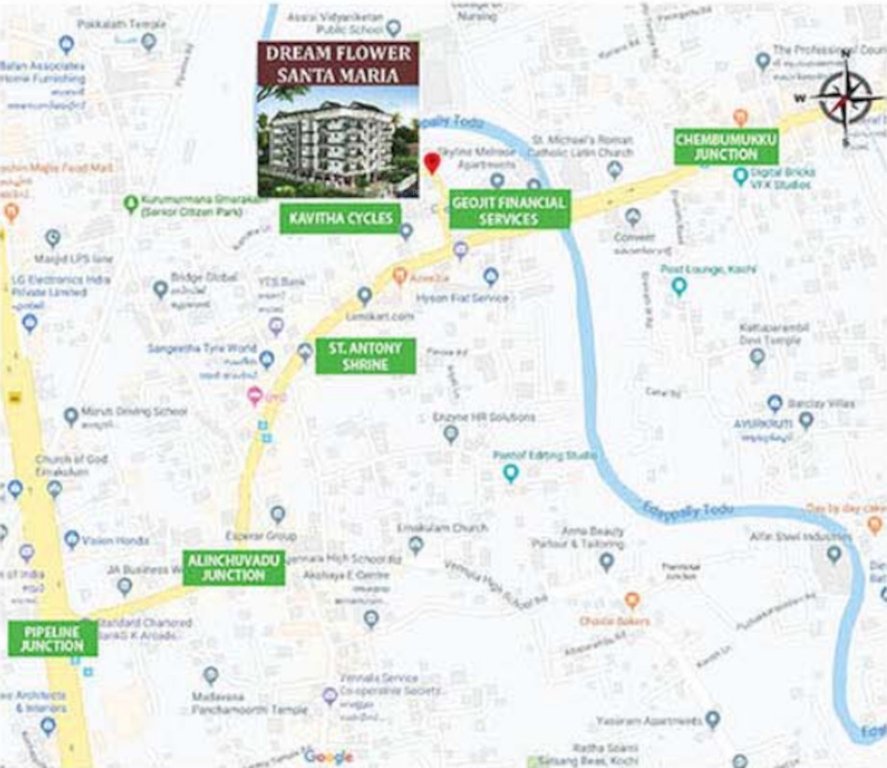  santa maria Location Plan