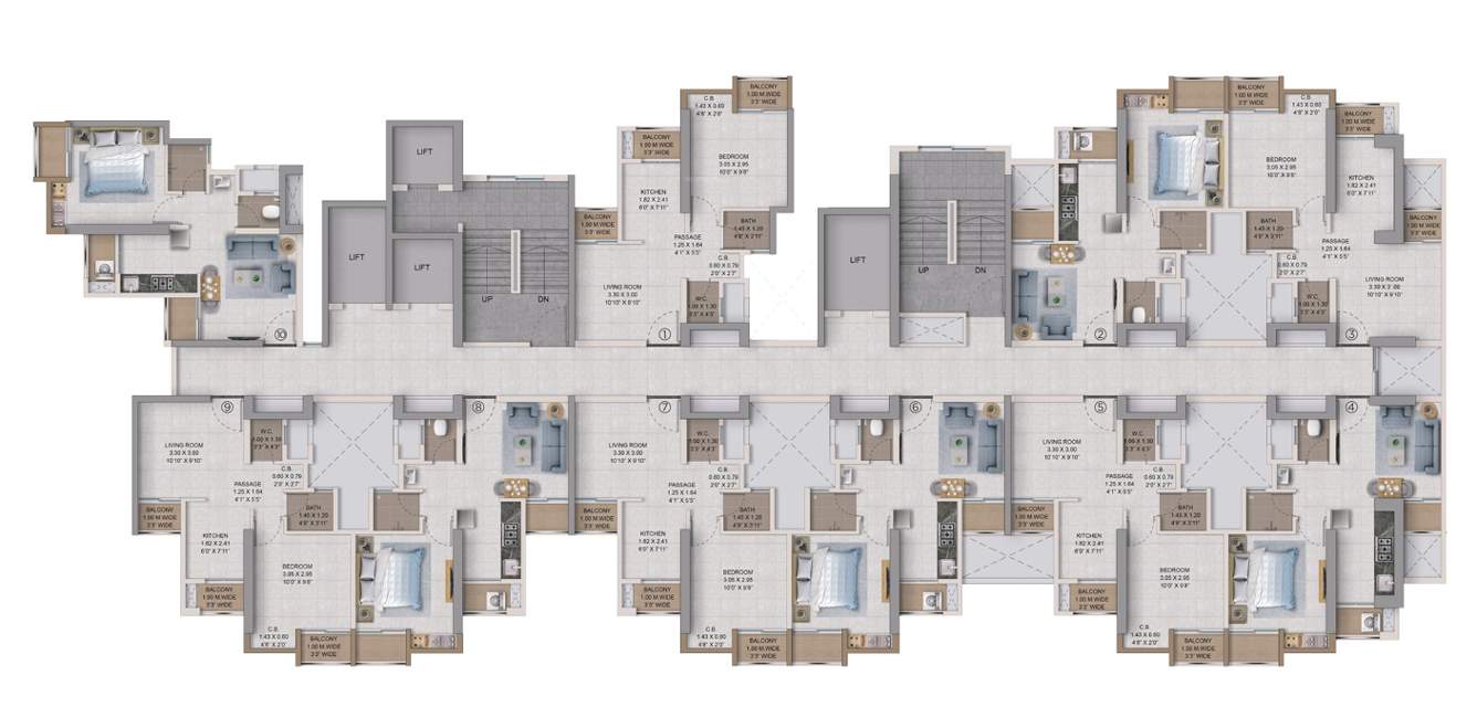 palmvista b1 Palmvista B1 Cluster Plan