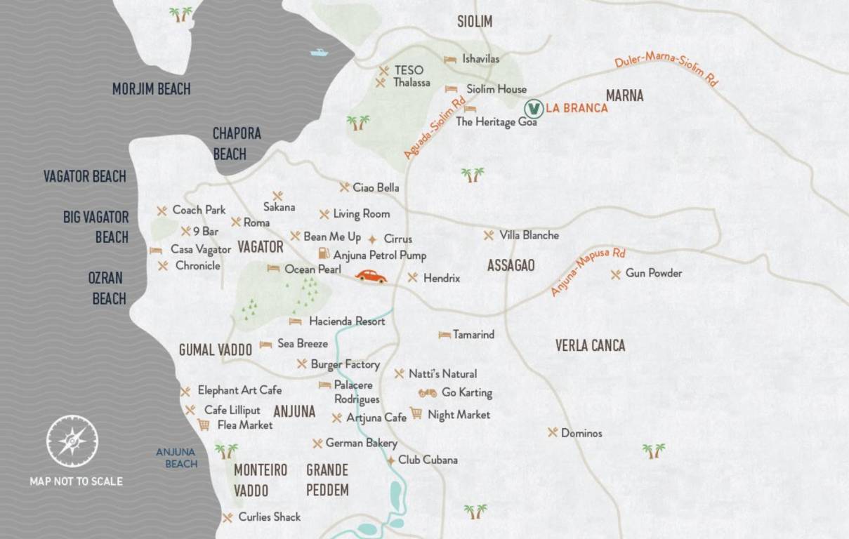  la branca Location Plan