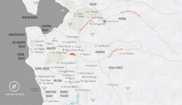  villa-lluvia Location Plan