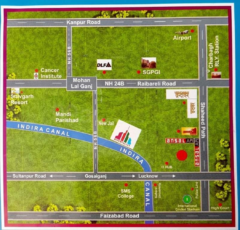  green city Location Plan