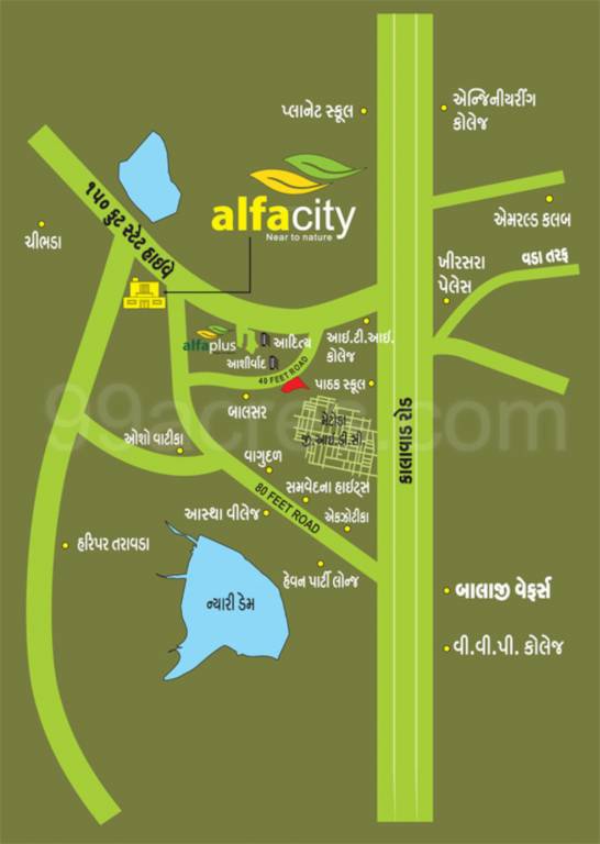  alfa city Location Plan