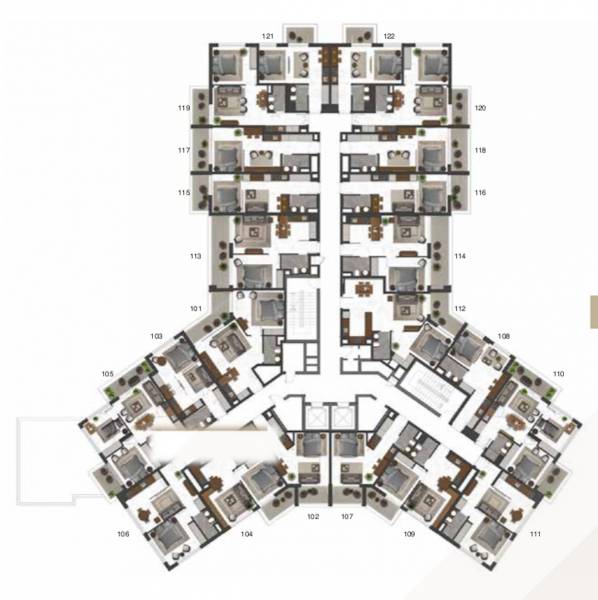 5 Boulevard Cluster Plan 5-boulevard 5 Boulevard Cluster Plan