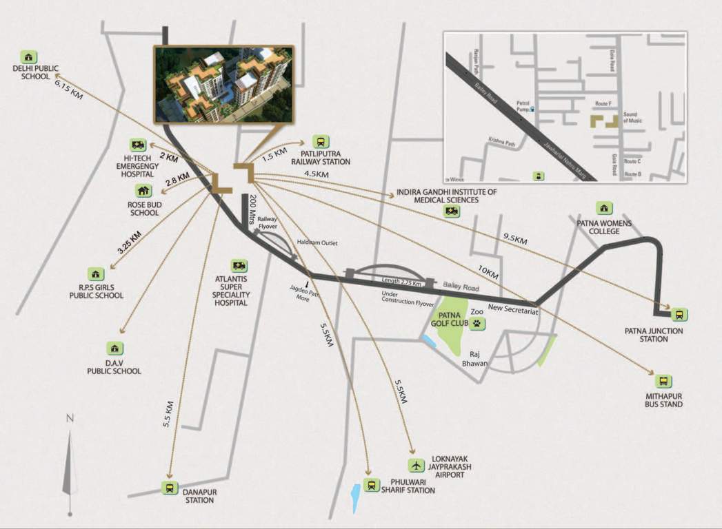  exotica Location Plan