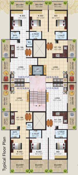  shivam-heights Shivam Heights Cluster Plan