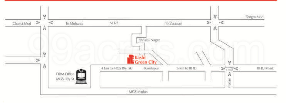 green city Location Plan
