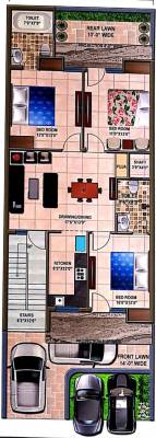 Hare Krishna Home 2 Cluster Plan for Typical Floor hare-krishna-home-2 Hare Krishna Home 2 Cluster Plan for Typical Floor
