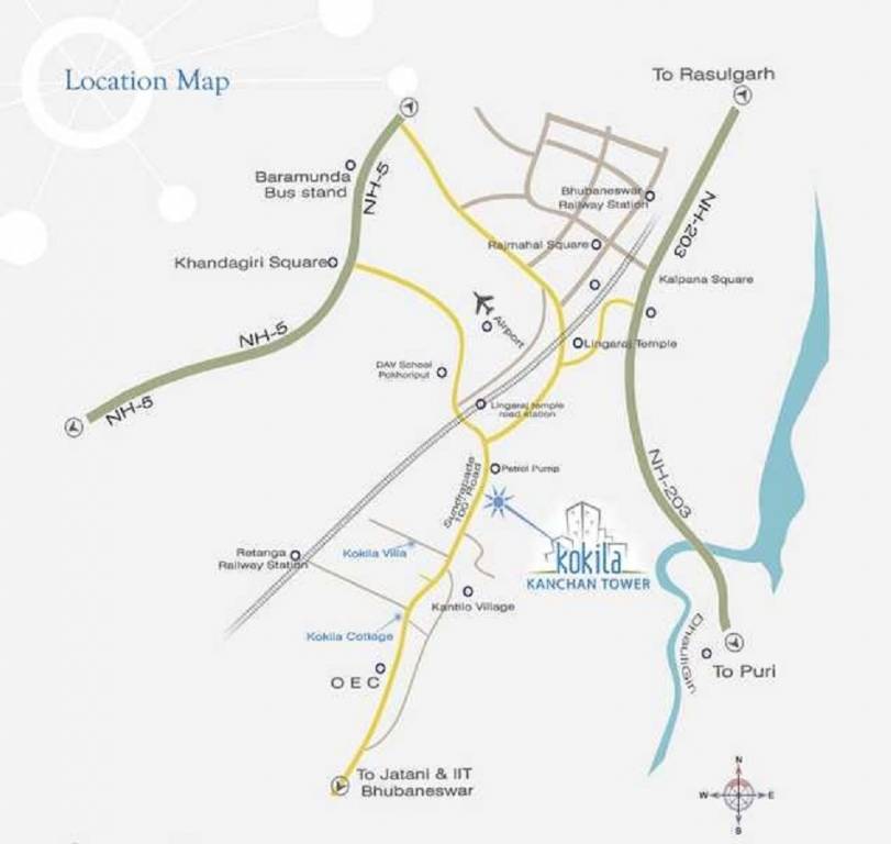  kanchan tower Location Plan