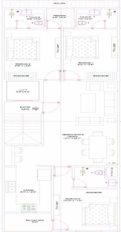 homes 2 Shubh Bhoomi Homes 2 Cluster Plan