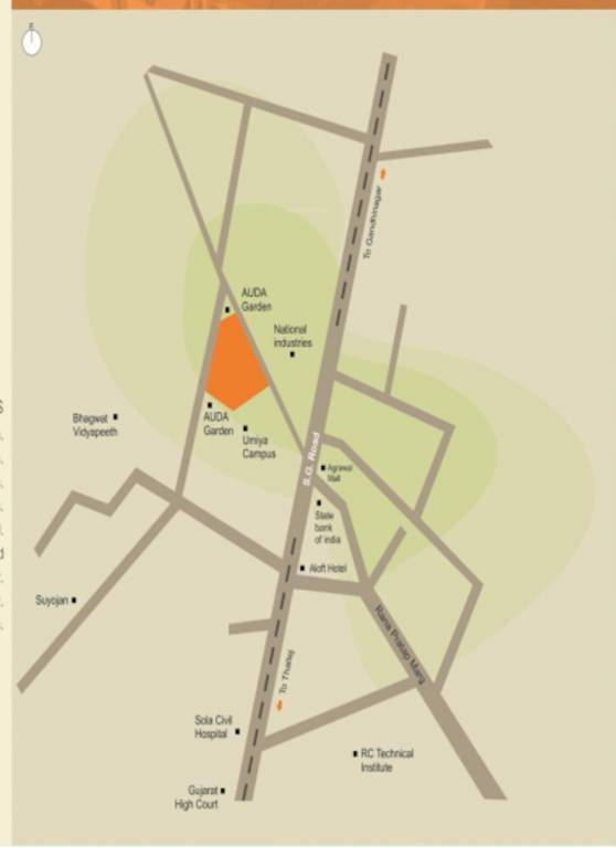  nirvana 2 Location Plan