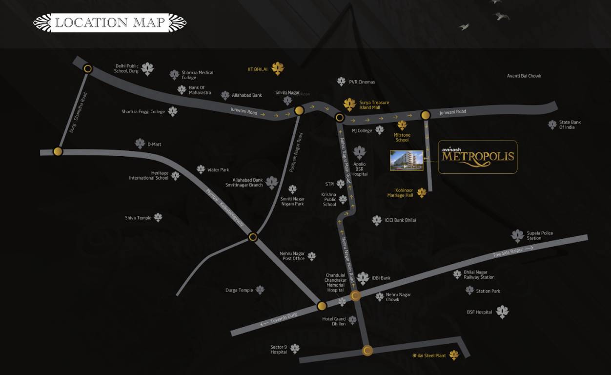  metropolis Location Plan