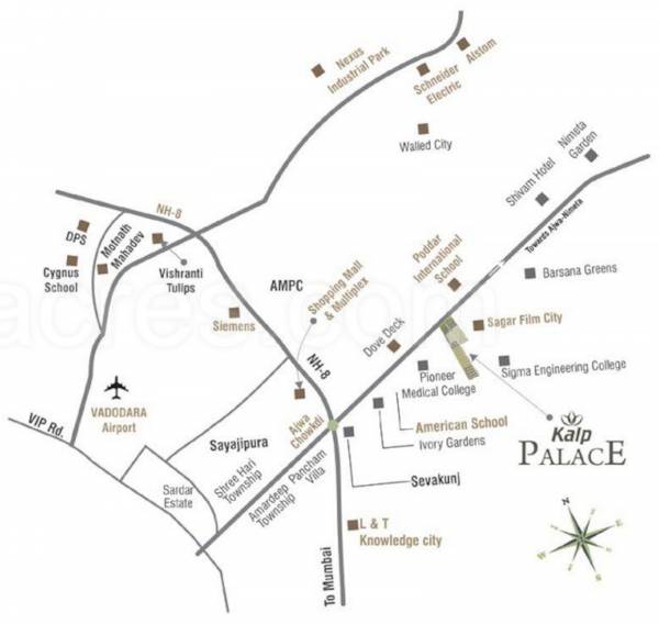  palace- Location Plan